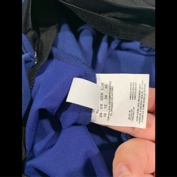 $114 MagicSuit Rita Ruffled Tankini Top in Midnight Blue [SZ‎ 10 US ] - Picture 8 of 8